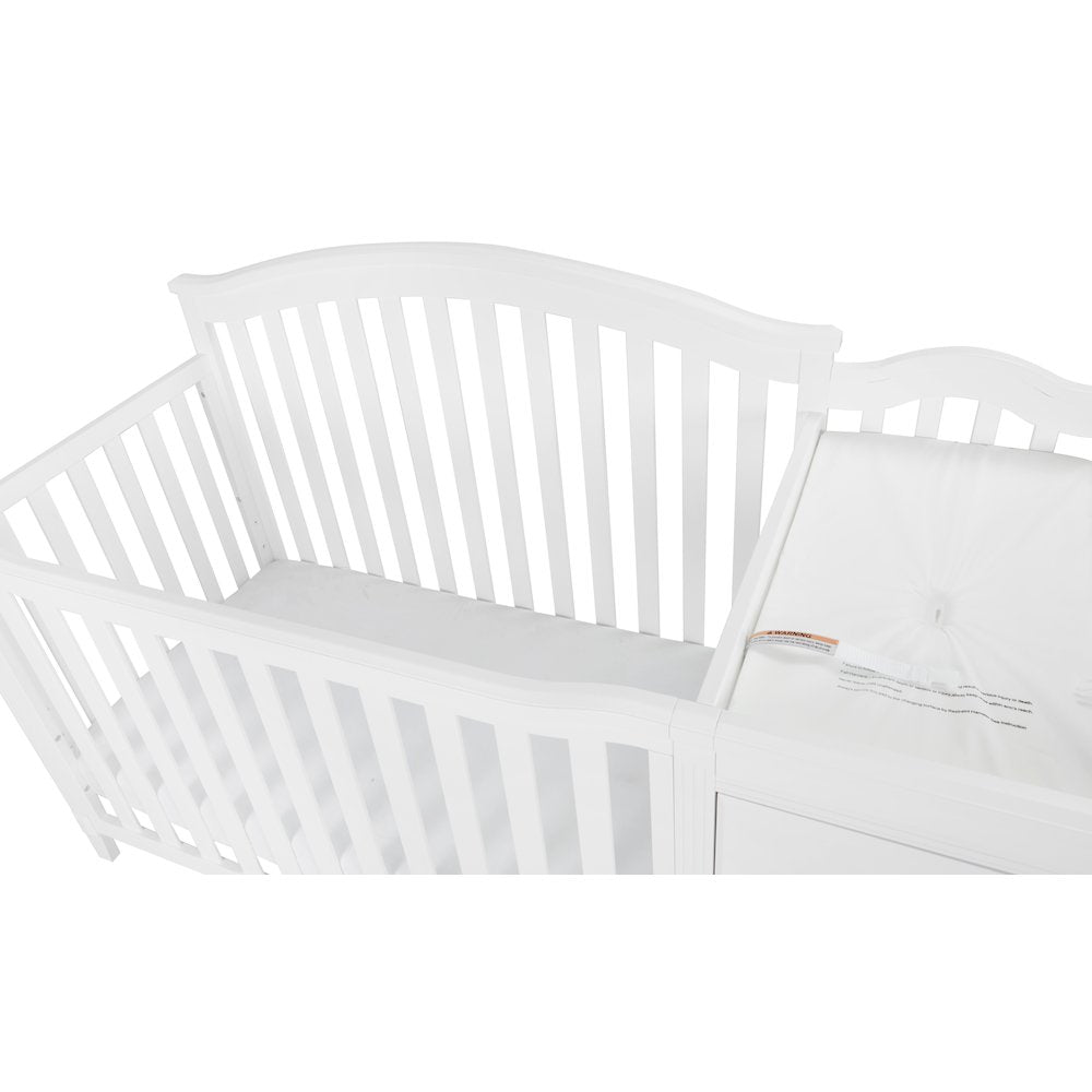 Kali II 4-in-1 Convertible Crib and Changer White