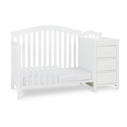 Kali II 4-in-1 Convertible Crib and Changer White