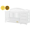 Kali II 4-in-1 Convertible Crib and Changer White