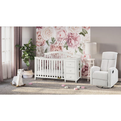 Kali II 4-in-1 Convertible Crib and Changer White