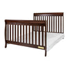 Alice 4-in-1 Convertible Crib with Toddler Guardrail Espresso