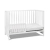 Mila II 3-in-1 Convertible Crib White