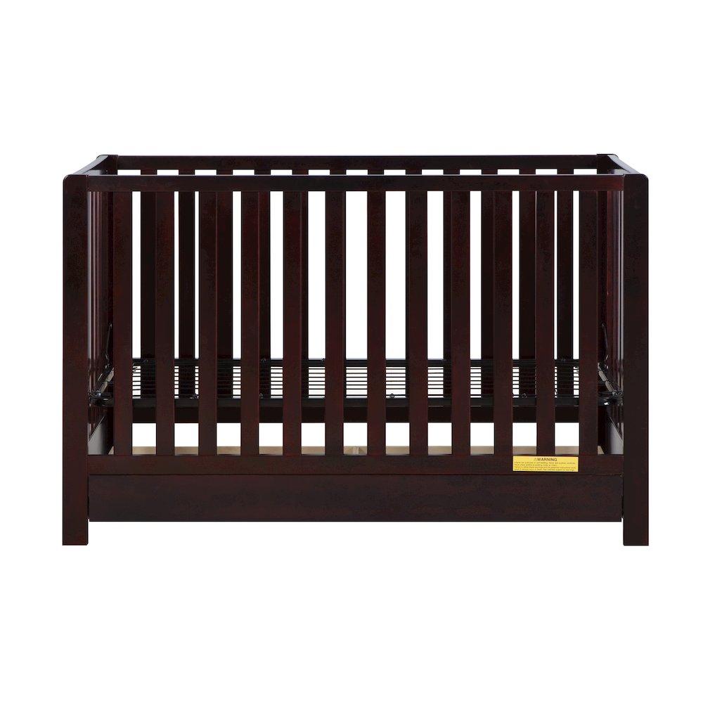Emma 4-in-1 Convertible Crib with Drawer Espresso