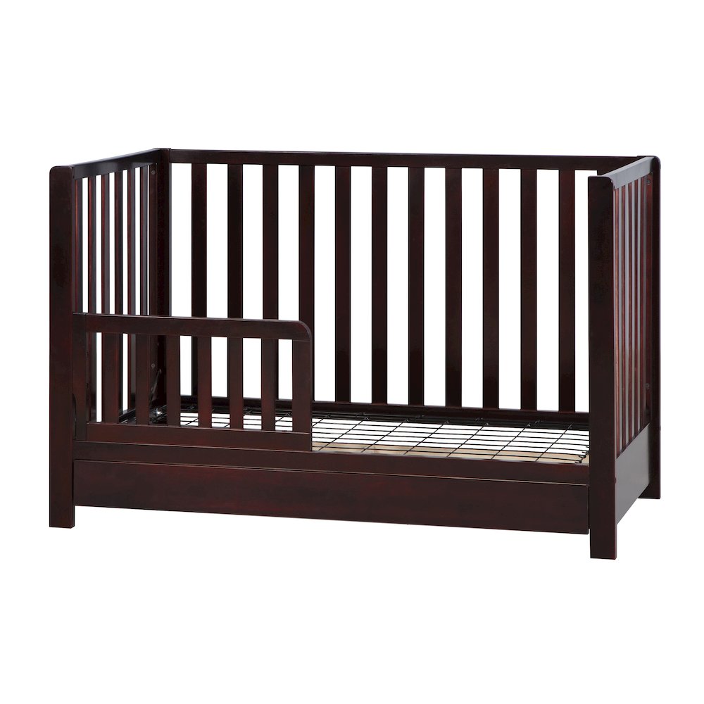 Emma 4-in-1 Convertible Crib with Drawer Espresso