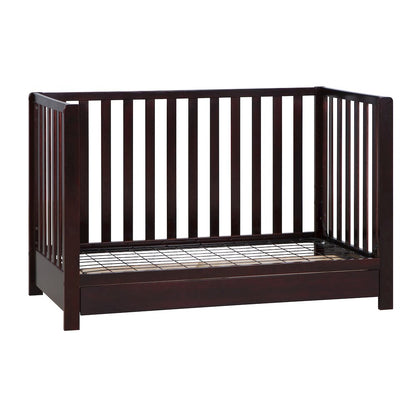 Emma 4-in-1 Convertible Crib with Drawer Espresso