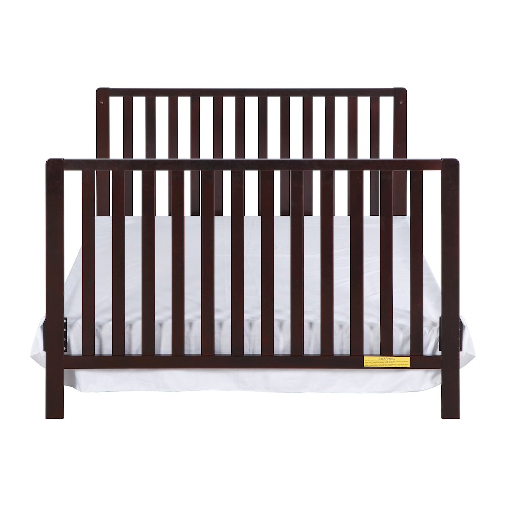 Emma 4-in-1 Convertible Crib with Drawer Espresso