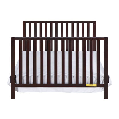 Emma 4-in-1 Convertible Crib with Drawer Espresso