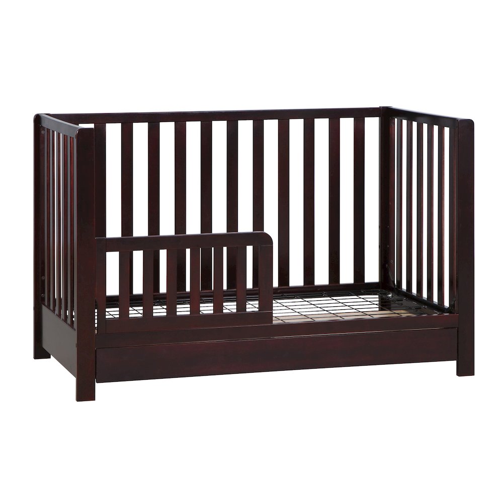 Emma 4-in-1 Convertible Crib with Drawer Espresso