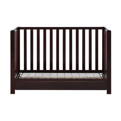 Emma 4-in-1 Convertible Crib with Drawer Espresso