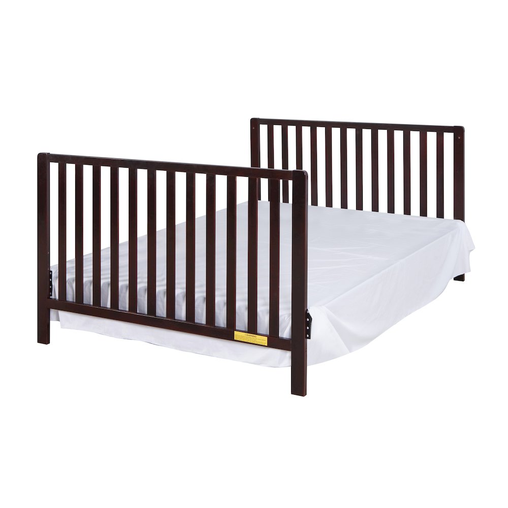 Emma 4-in-1 Convertible Crib with Drawer Espresso