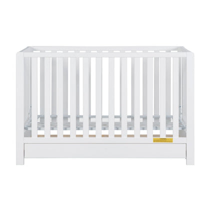 Emma 4-in-1 Convertible Crib with Drawer White