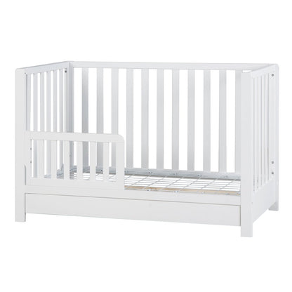 Emma 4-in-1 Convertible Crib with Drawer White