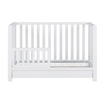 Emma 4-in-1 Convertible Crib with Drawer White