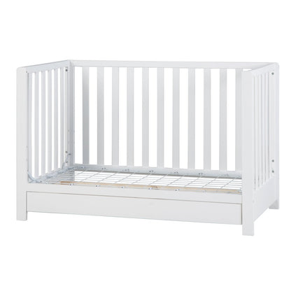 Emma 4-in-1 Convertible Crib with Drawer White