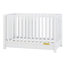 Emma 4-in-1 Convertible Crib with Drawer White