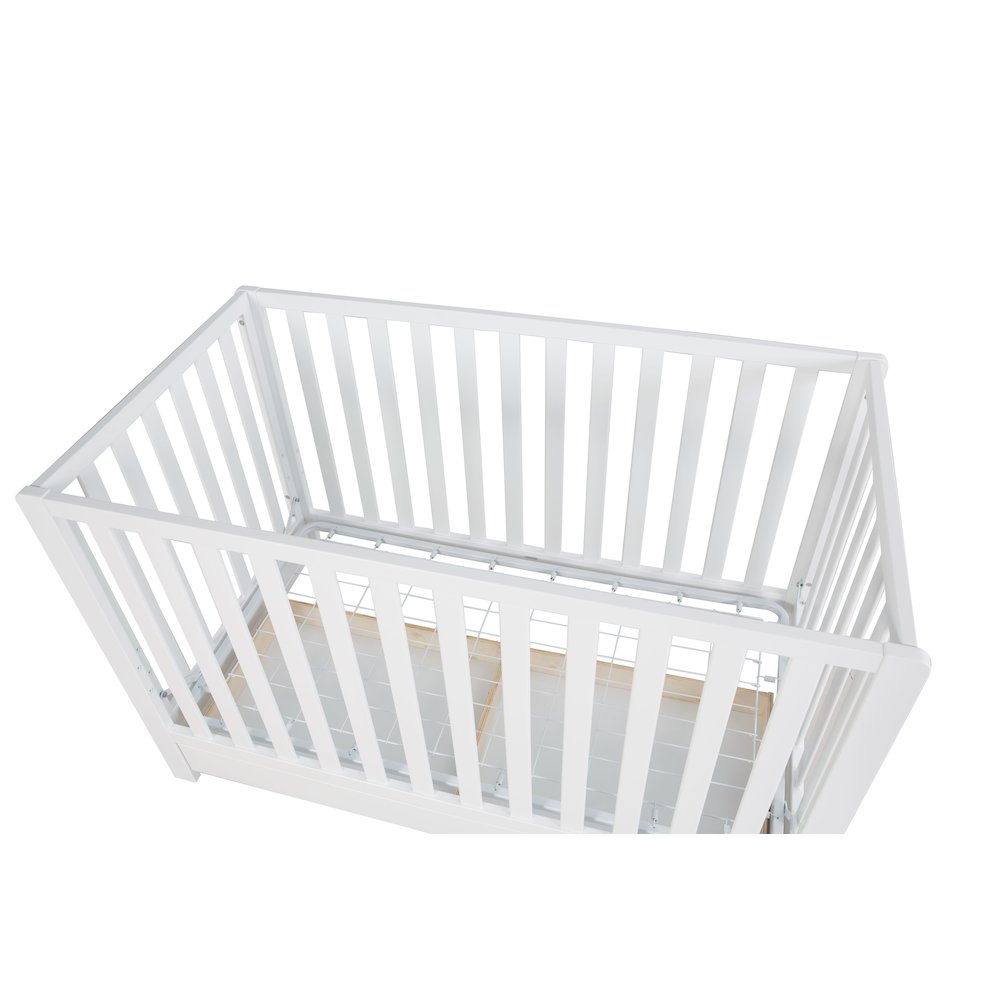 Emma 4-in-1 Convertible Crib with Drawer White