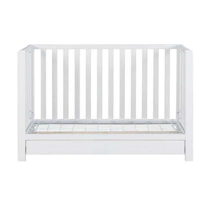 Emma 4-in-1 Convertible Crib with Drawer White