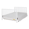 Emma 4-in-1 Convertible Crib with Drawer White