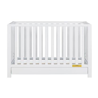 Emma 4-in-1 Convertible Crib with Drawer White
