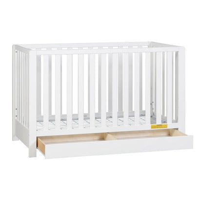 Emma 4-in-1 Convertible Crib with Drawer White
