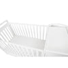 Daphne 2-in-1 Convertible Crib and Changer White