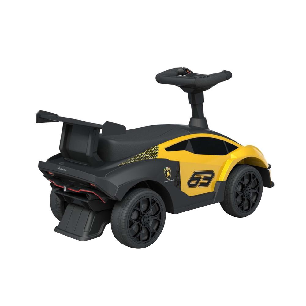 Lamborghini SCV Push Car Yellow