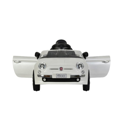 Fiat 500 push car White  Stroller