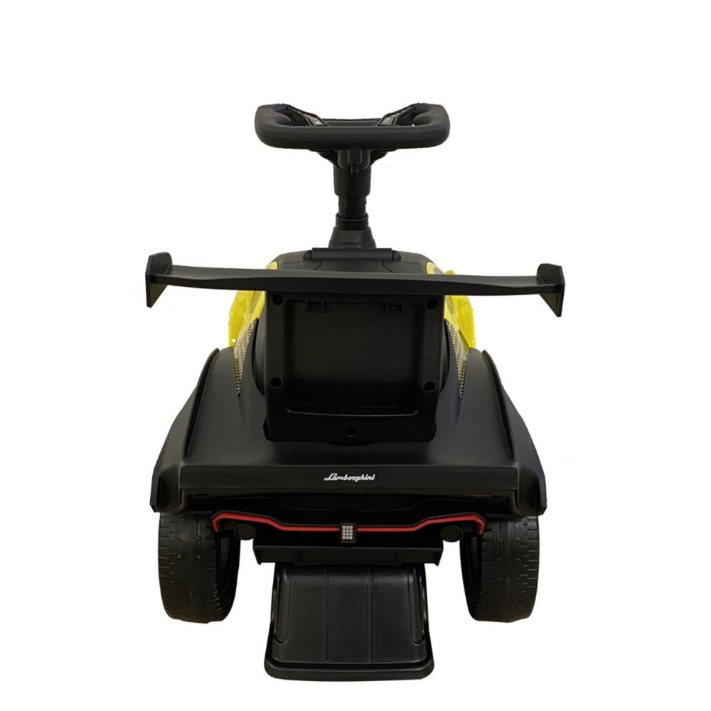 Lamborghini SCV Push Car Yellow