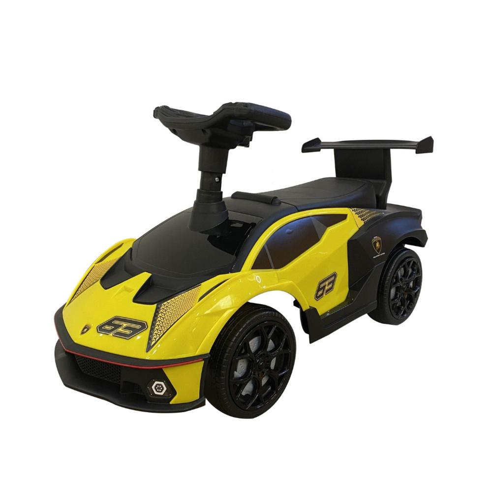 Lamborghini SCV Push Car Yellow