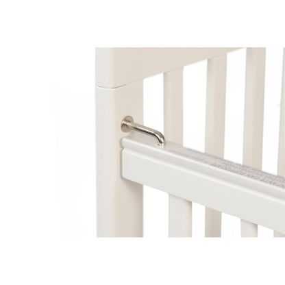 The Little Wood Crib-Mini/Portable Folding Wood Crib-White