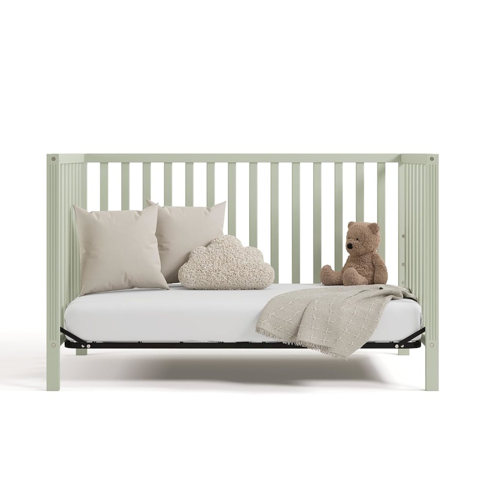 Morningside 5-in-1 Convertible Crib - Sage