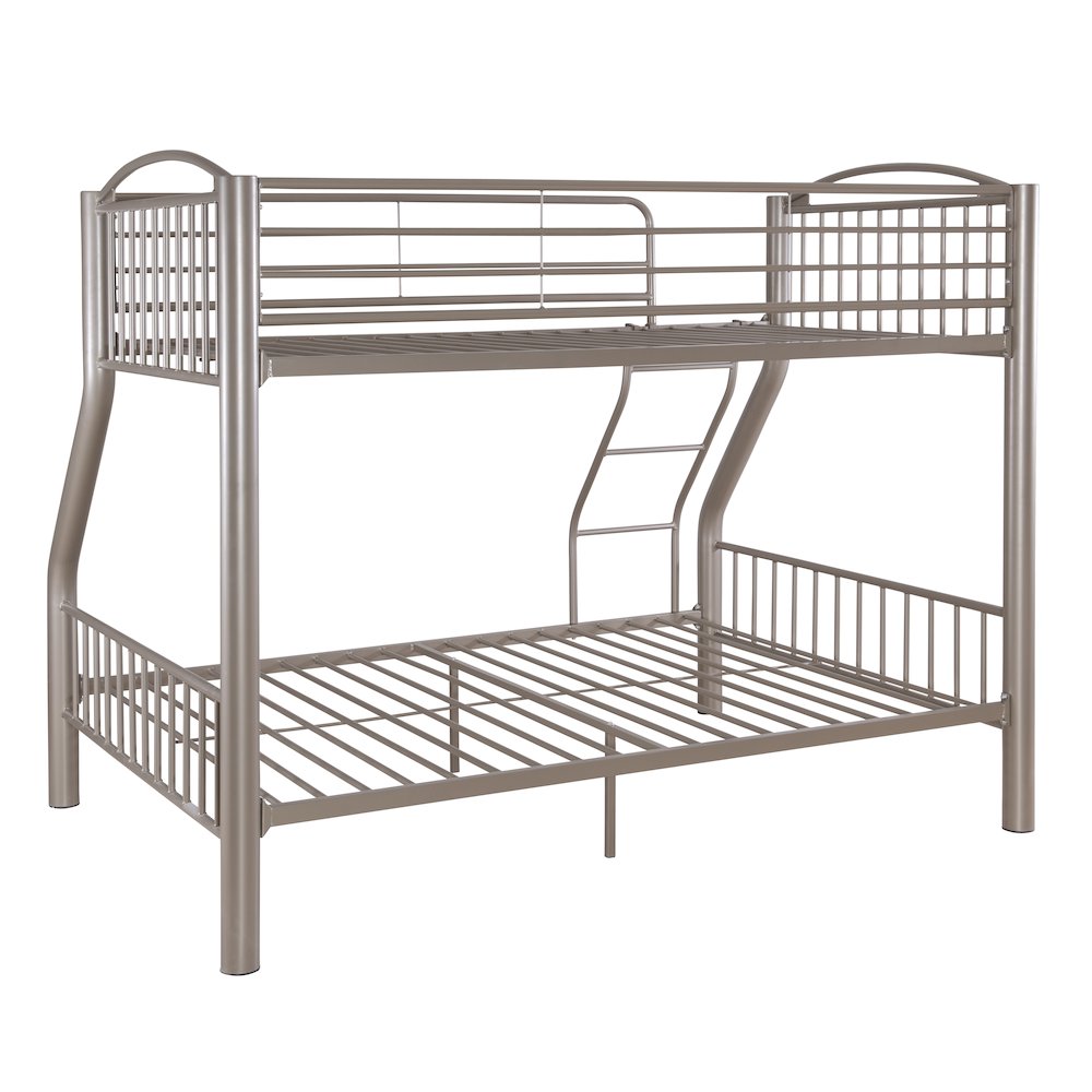 Twin over Full Pewter Bed