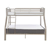 Twin over Full Pewter Bed