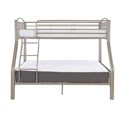 Twin over Full Pewter Bed