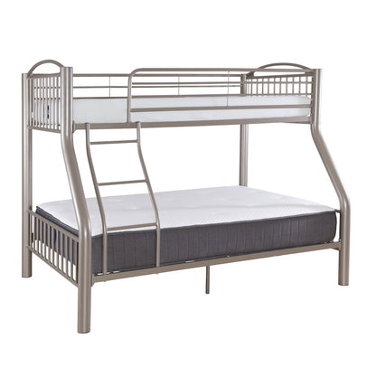 Twin over Full Pewter Bed
