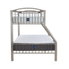 Twin over Full Pewter Bed