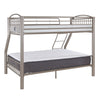 Twin over Full Pewter Bed