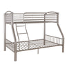 Twin over Full Pewter Bed