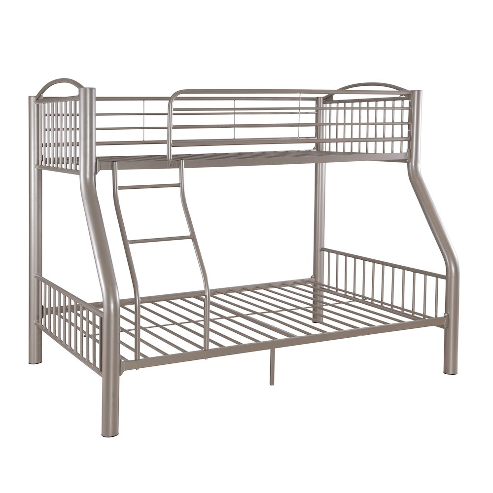 Twin over Full Pewter Bed