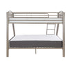 Twin over Full Pewter Bed