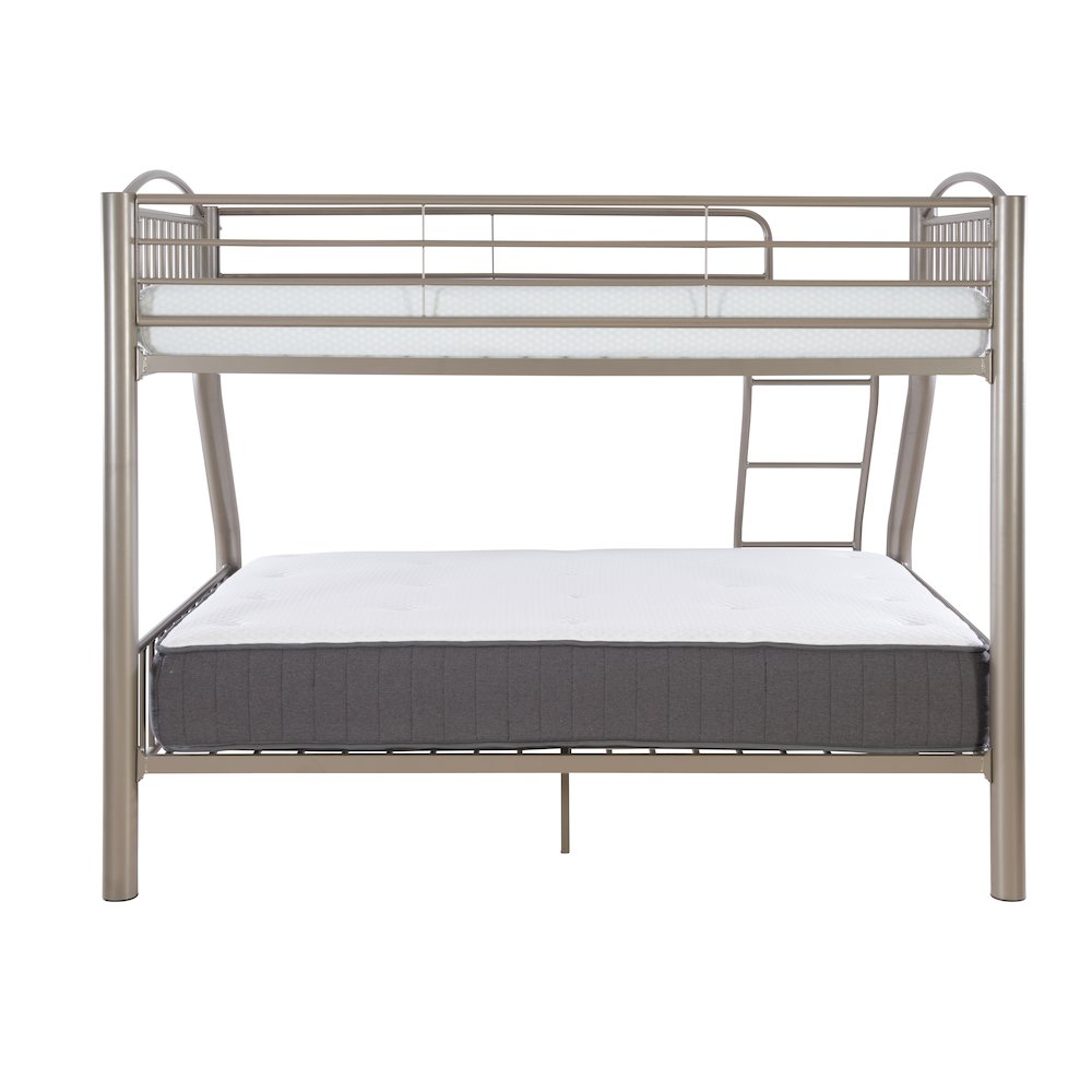 Twin over Full Pewter Bed