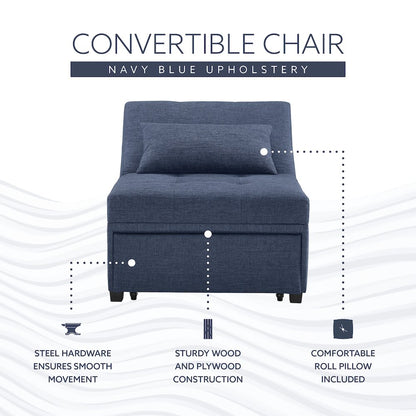 Boone Sofa Bed Blue