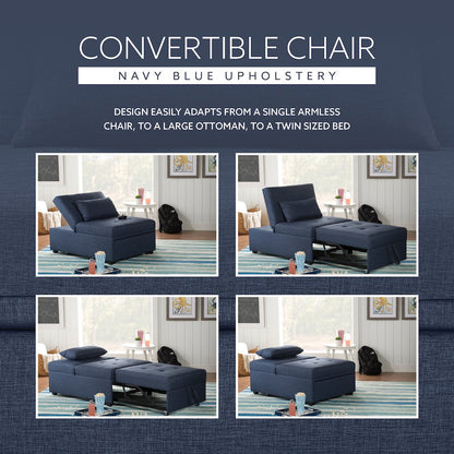 Boone Sofa Bed Blue