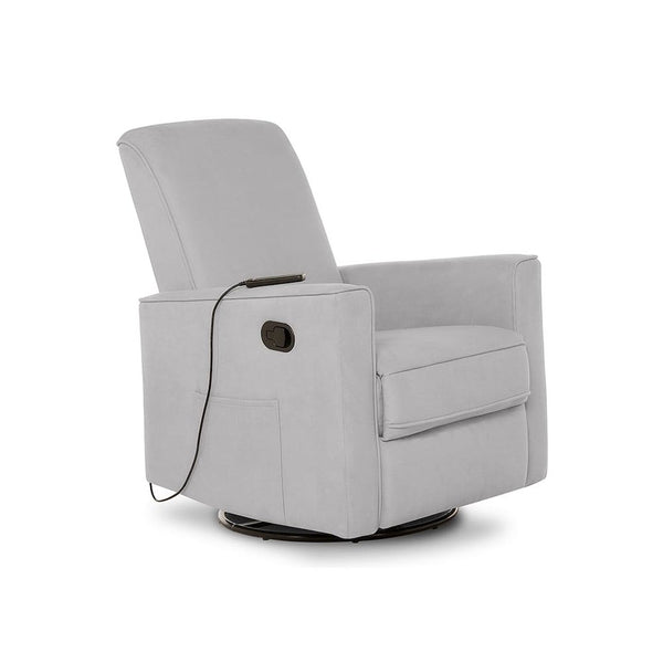 Evolur Raleigh Basic Glider |Recliner| Rocker, 610-GRY