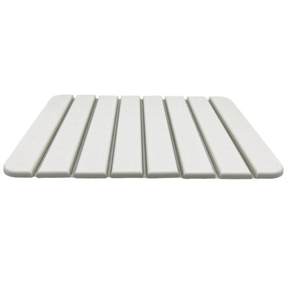 Super Absorbent Diatomite Stone Kitchen Drying Mat - White, Small