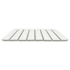 Super Absorbent Diatomite Stone Kitchen Drying Mat - White, Small