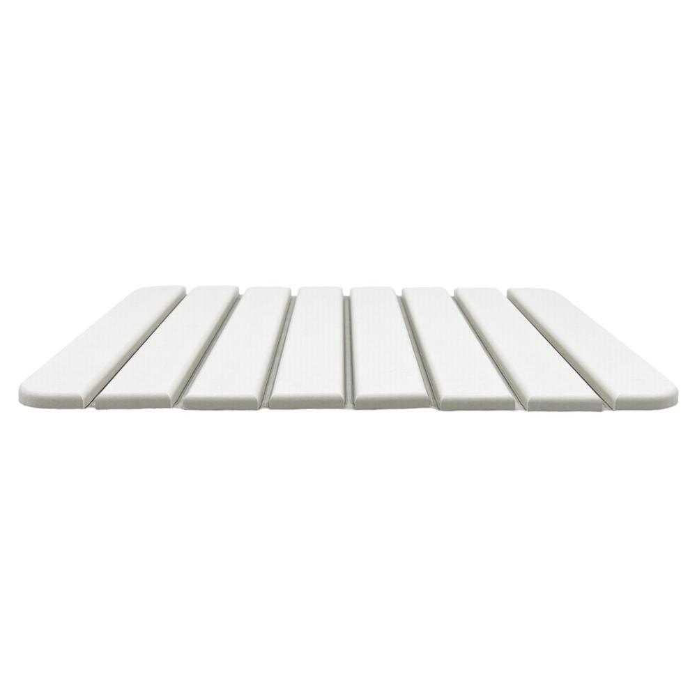 Super Absorbent Diatomite Stone Kitchen Drying Mat - White, Small