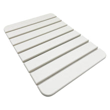 Super Absorbent Diatomite Stone Kitchen Drying Mat - White, Small