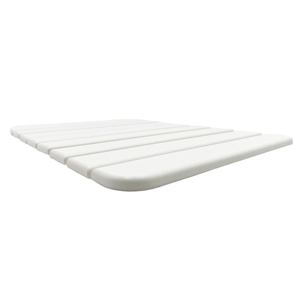 Super Absorbent Diatomite Stone Kitchen Drying Mat - White, Small