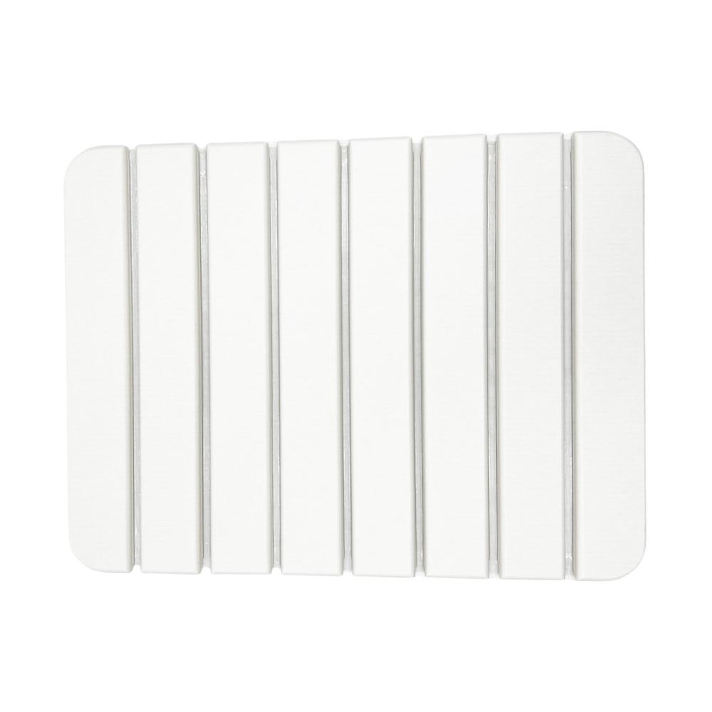 Super Absorbent Diatomite Stone Kitchen Drying Mat - White, Small